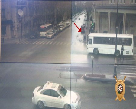 İçkili avtobus sürücüsü Bakıda aləmi bir-birinə qatdı - FOTO